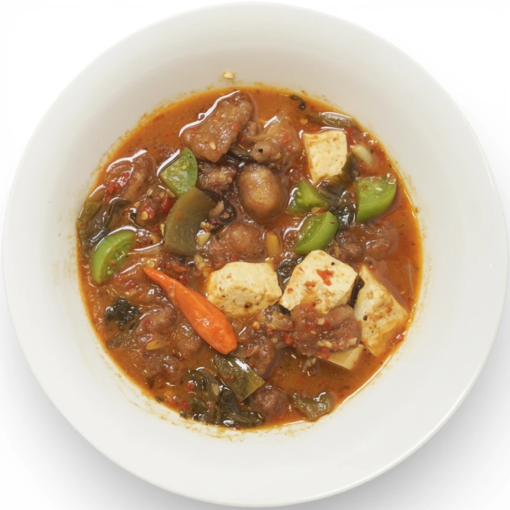 Ikan Pedas Sayur Asin